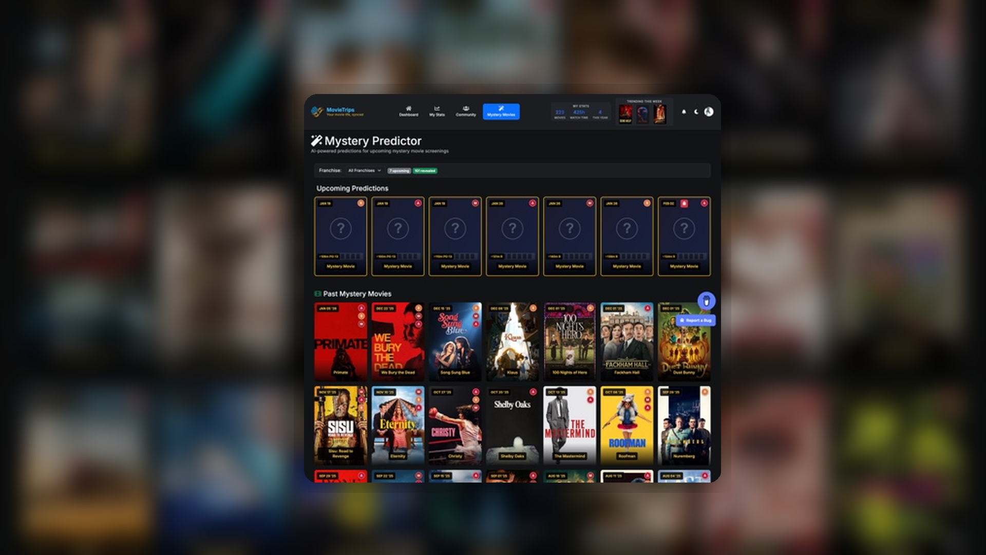 Mystery Movie Predictor